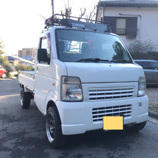 値下げしました❗️スズキ　キャリィ　トラック　DA63T 4駆切り替え付き　限定車　5速MTの画像
