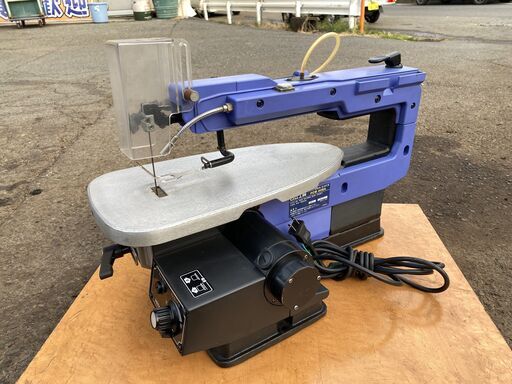 動作品 HITACHI　日立工機 卓上糸のこ盤 FCW40SA 懐寸法 406mm 50/60Hz 取説はメーカーHPよりダウンロード可能