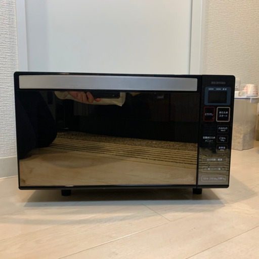 【※取引中　【2017年製】電子レンジ　アイリスオーヤマ　18L 50Hz（東日本）専用