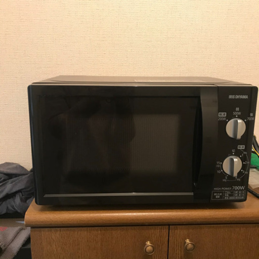 (お譲り先決定)2019年製　アイリスオーヤマ　電子レンジ
