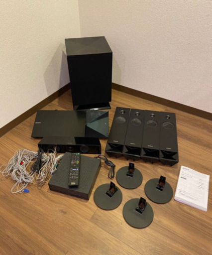【動作確認済み】SONY ブルーレイディスク DVDホームシアターシステム BDV-N1B