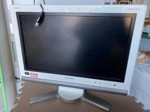 取引中☆シャープ液晶テレビ20インチ2008年製リモコン有り☆