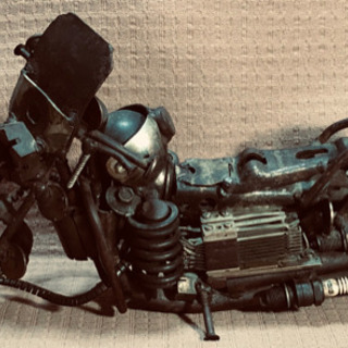 ハンドメイド　バイクの画像