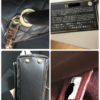 他サイトにて売り切れ！CHANEL シャネル ココハンドル キャビアスキンの画像