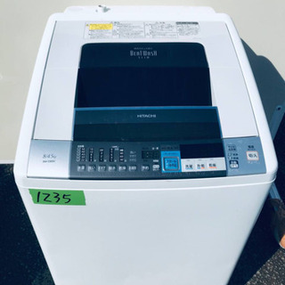 ✨乾燥機能付き✨‼️8.0kg‼️1235番 HITACHI✨日立電気洗濯乾燥機✨BW-D8SV‼️