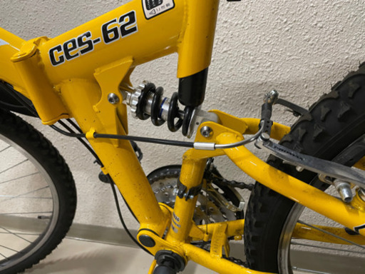 値引きしました‼️CES-62    折り畳みマウンテンバイク　屋内保管