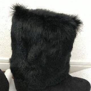 Bridget Birkin  ブリジットバーキン 黒色 ブーツ ２３cmの画像