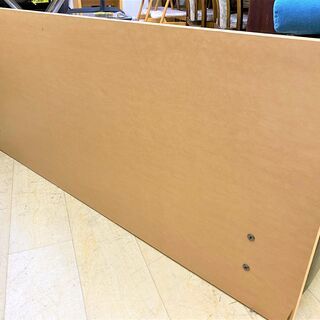 ソファ グリーン×ナチュラル 木製フレーム キャスター付★買取帝国 朝霞店の画像