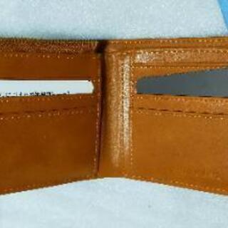 GLEVIOメンズ二つ折り財布　未使用品の画像