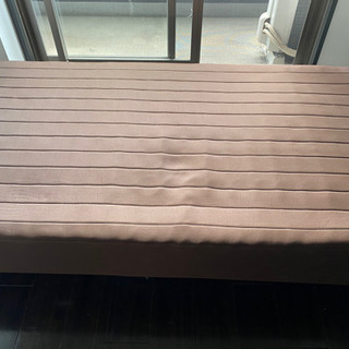 ニトリ　シングルベッド 脚付きマットレスの画像