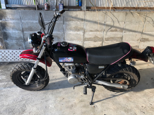 エイプ50 AC16 実働　ちょいカスタム