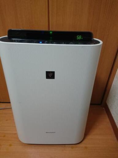 シャープ 空気清浄加湿機  KC-F50-W