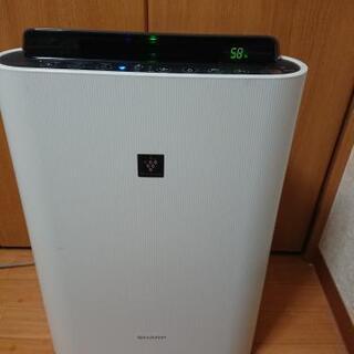 シャープ 空気清浄加湿機  KC-F50-W