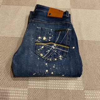 アルマーニ　ダメージデニム ジーンズの画像