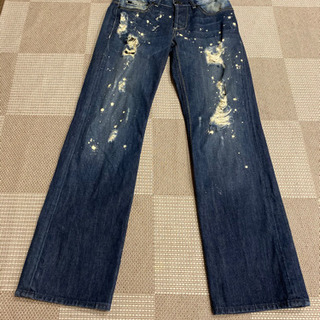 アルマーニ　ダメージデニム ジーンズ