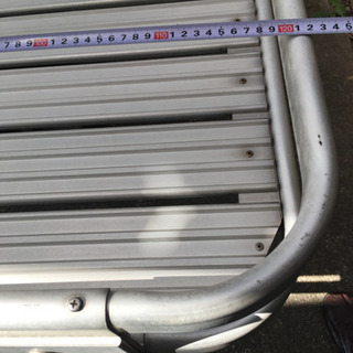 お値下げ！　アルミ　ルーフキャリアの画像