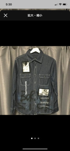 ゲルニカ ペイント デニムシャツ 希少