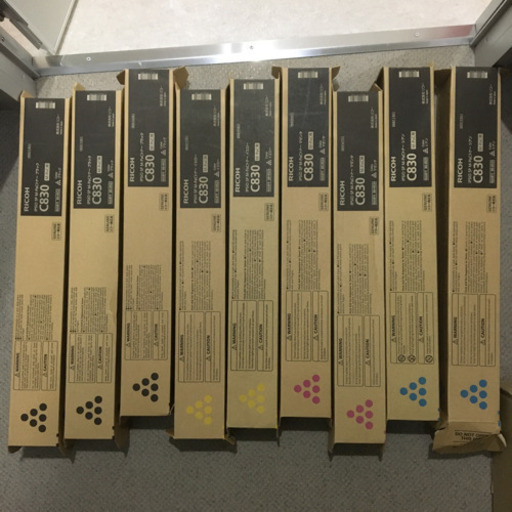 未開封　リコー　純正9本セット　C830　RICOH　トナー　BCMY