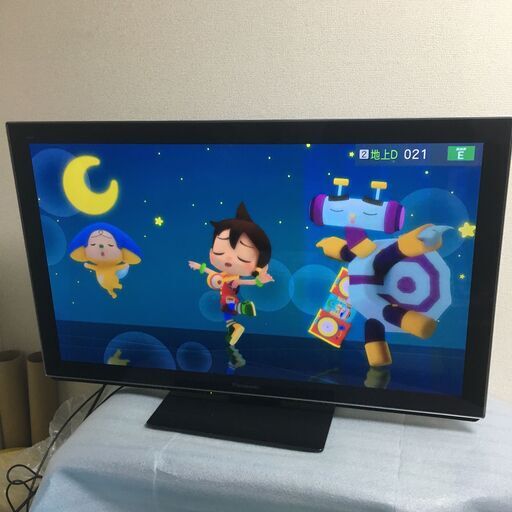 Panasonic 42型 プラズマテレビ TH-P42VT3 3D VIERA 説明書/純正リモコン付