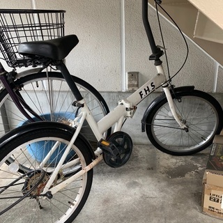 折りたたみ自転車  本日の午前中引き取り限定