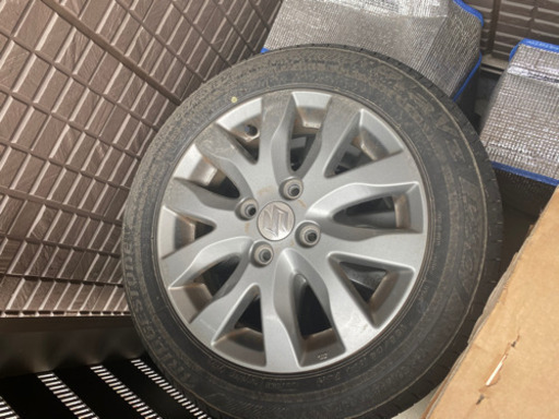 ブリヂストン　プレイズ　155/65R/14 ホイール付き４本セット