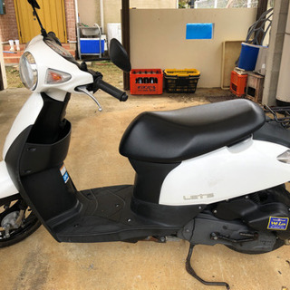 レッツ　4サイクル　新品同様ヘルメット付き♪  配達要相談　