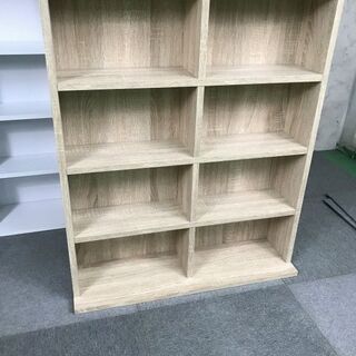 【受付終了しました】☆【新品】大容量　書棚☆2個セット