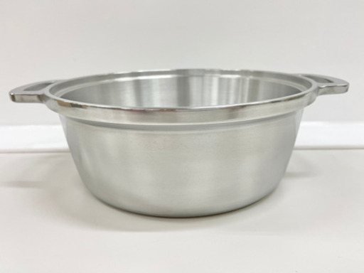 鍋 未使用 ムスイ 無水鍋 20cm 広島アルミニウム工業