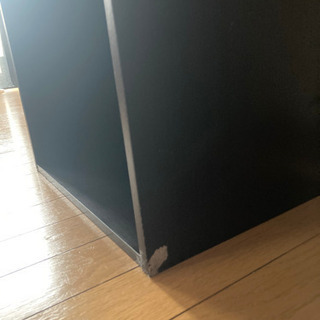カラーボックス　収納棚　ダークブラウンの画像