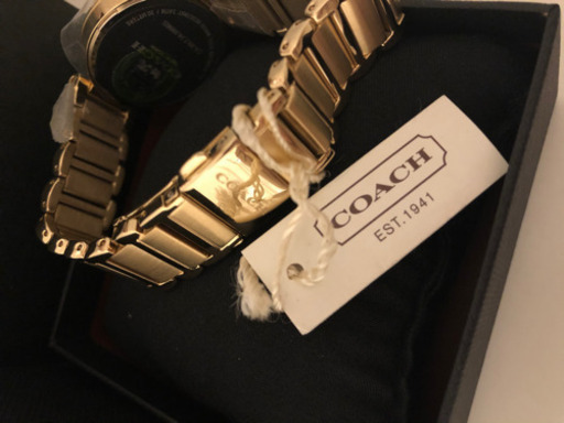 決まりました！海外限定 COACH 時計 大幅値下げ 定価60,500円→16,000円 新品・未使用です！