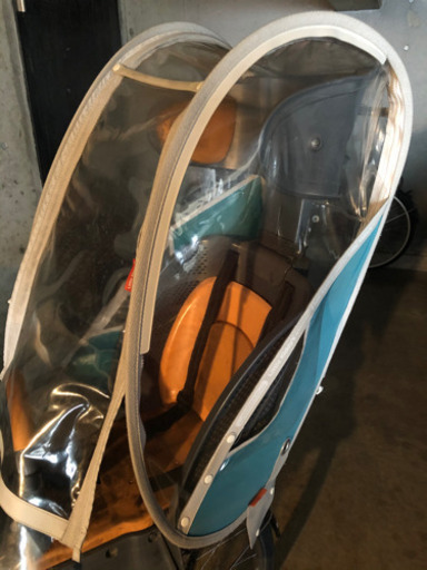 【値下げしました】★★★電動自転車・カゴ付き・子供乗せ付き・レインカバー付き★★★