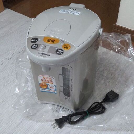 箱付き未使用 象印 電気ポット