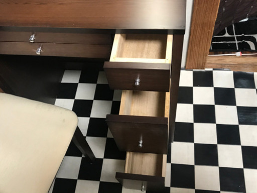 【リサイクルショップ八光　田上店　配達・設置OK】ニトリ　片袖ドレッサーリップDBR