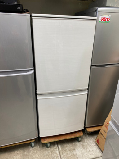 SHARP 2ドア冷蔵庫 どっちもドア ホワイト 2016