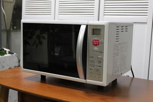 ■R2819) SHARP 中古シャープ オーブンレンジ 15L 500w RE-A15KS-W ホワイト系 50-60Hz共用 2018年製! 電子レンジ 店頭取引大歓迎♪