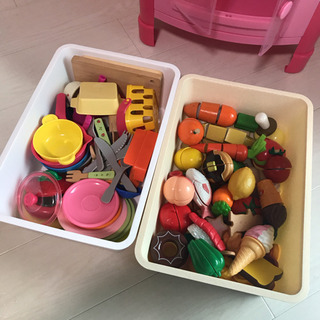 ミニーちゃんキッチン＆おままごとセットの画像