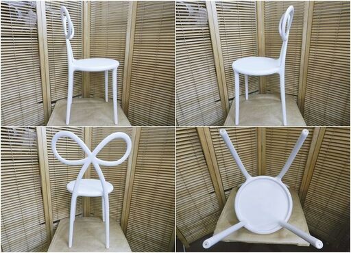【配送無料】超美品★Qeeboo/キーブー【 RIBBON CHAIR/ リボンチェア 】イタリア製 ニカ・ズパンク