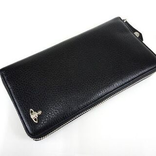 ヴィヴィアンウエストウッド ラウンドジップ 長財布 ブラック ミラノトラベル 51080021-40324 ☆  札幌市 北区 屯田の画像
