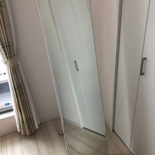 【更に値下げしました、2/27今日まで掲載です】スタンドミラー　...