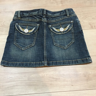 ミニスカート　デニムの画像