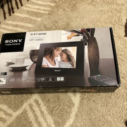 ソニー SONY デジタルフォトフレーム  DPF-HD800/B