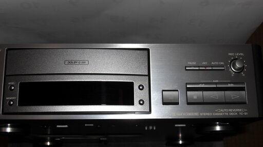 SONY3モーター・オートリバース・カセット・デッキはいかが？