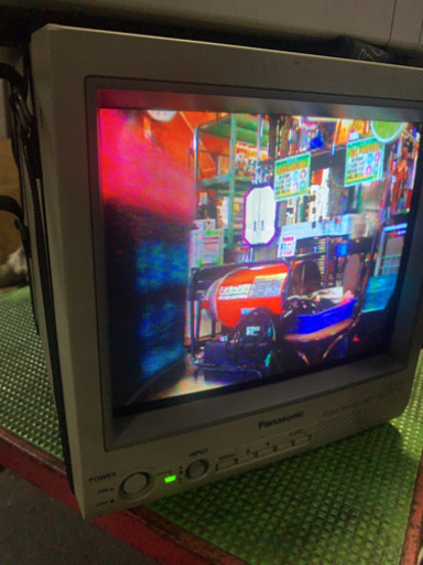 Panasonic 防犯カメラ用　モニター(ブラウン管) 中古