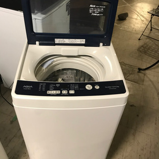 JH01647 AQUA 洗濯機　2019年製　AQR-BK50G