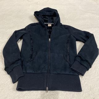 OP 冬物アウター上着 パーカーM フリースジャケットの画像