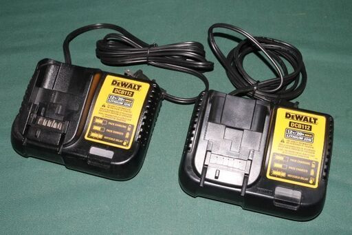 デウォルト DeWALT DCB112 12V / 20V MAXリチウムイオンバッテリー 充電器