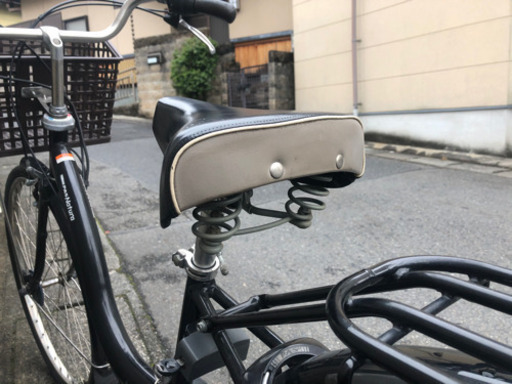 【ヤマハ電動自転車】美品❗️パスナチュラM 黒　6.6ah新品バッテリー付 若林自転車　膳所店　SALE中❗️値段交渉OK　