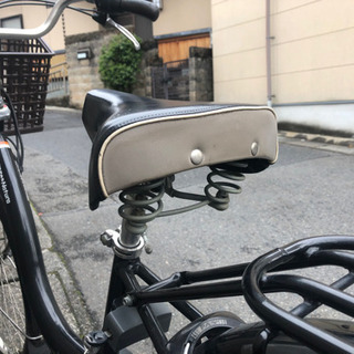 ヤマハ電動自転車】美品❗️パスナチュラM 黒 6.6ah新品バッテリー付 若林