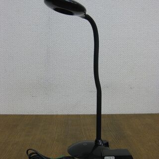 ニトリ LEDデスクライト LUCENTE O-1 BK ブラッ...