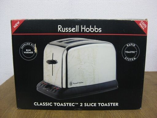 Russell Hobbs ラッセルホブス クラシックトースター 9306JP 2003年製 ポップアップトースター